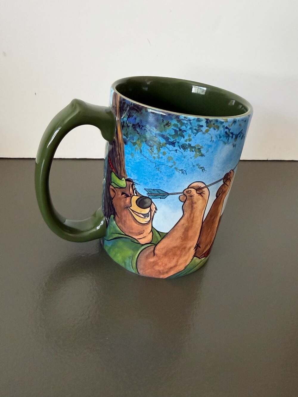 Disney Parks Robin Hood Little John Maid Marian Ceramic Coffee Mug